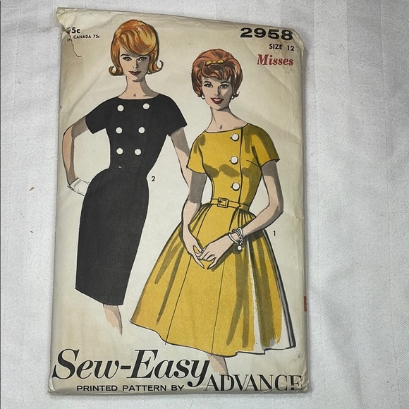 Vintage Sewing Patterns - Simplicity, McCall’s & Sew Easy Set of 4 - Picture 6 of 6
